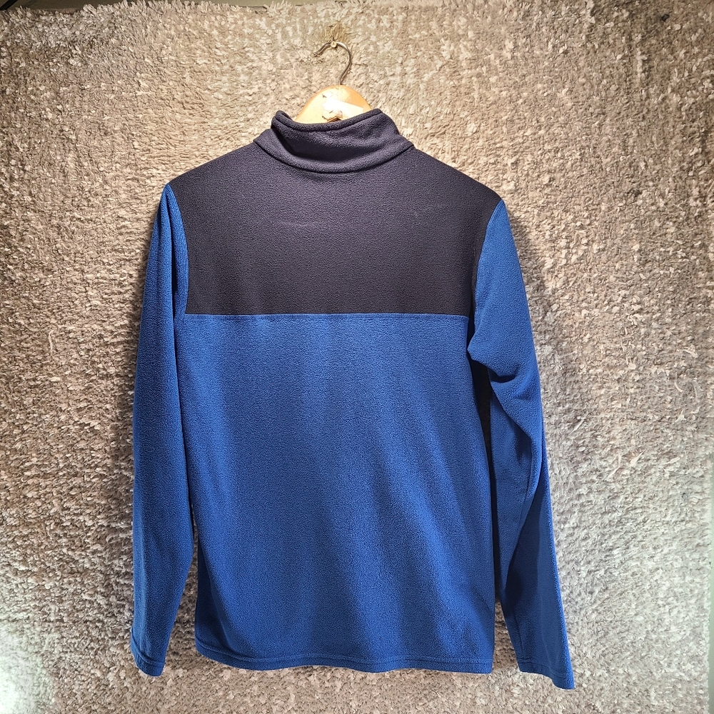 THE NORTH FACE Boys 1/4 Zip Sweater XL, 18, 20 Polyester Blue